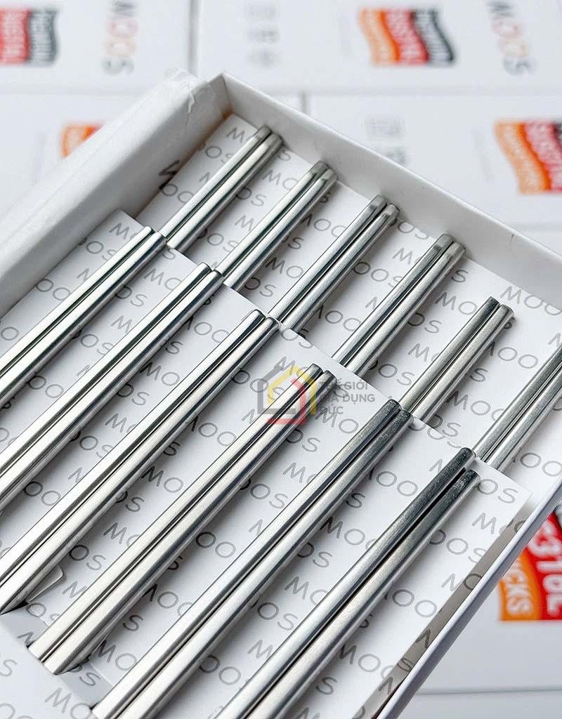 set-12-doi-dua-inox-moss-duc (6) Set 12 đôi đũa inox Moss Đức