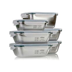 Set 6 hộp inox kèm nắp Cuitisan Made in Korea