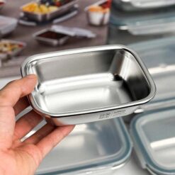 Set 6 hộp inox kèm nắp Cuitisan Made in Korea