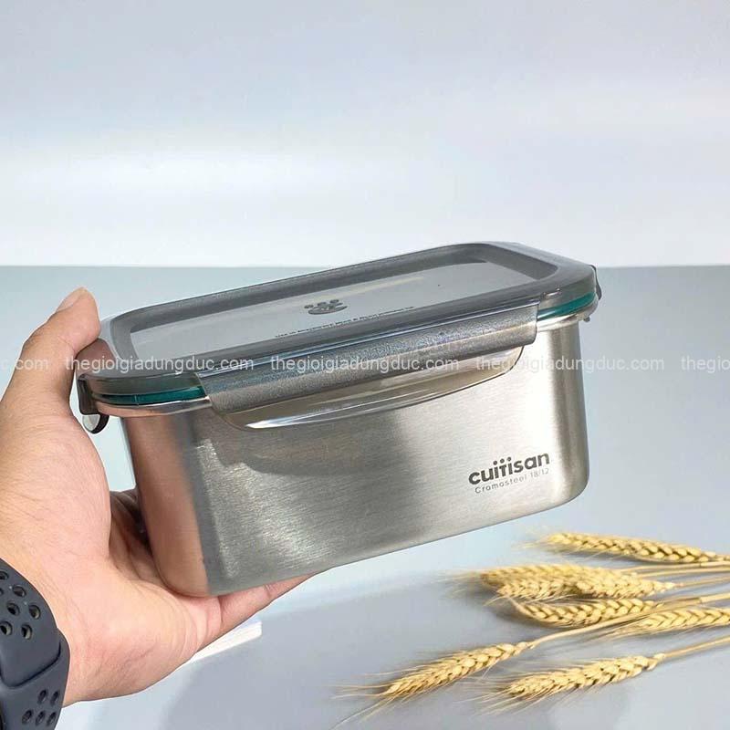 set-6-hop-inox-kem-nap-cuitisan (5) Set 6 hộp inox kèm nắp Cuitisan Made in Korea