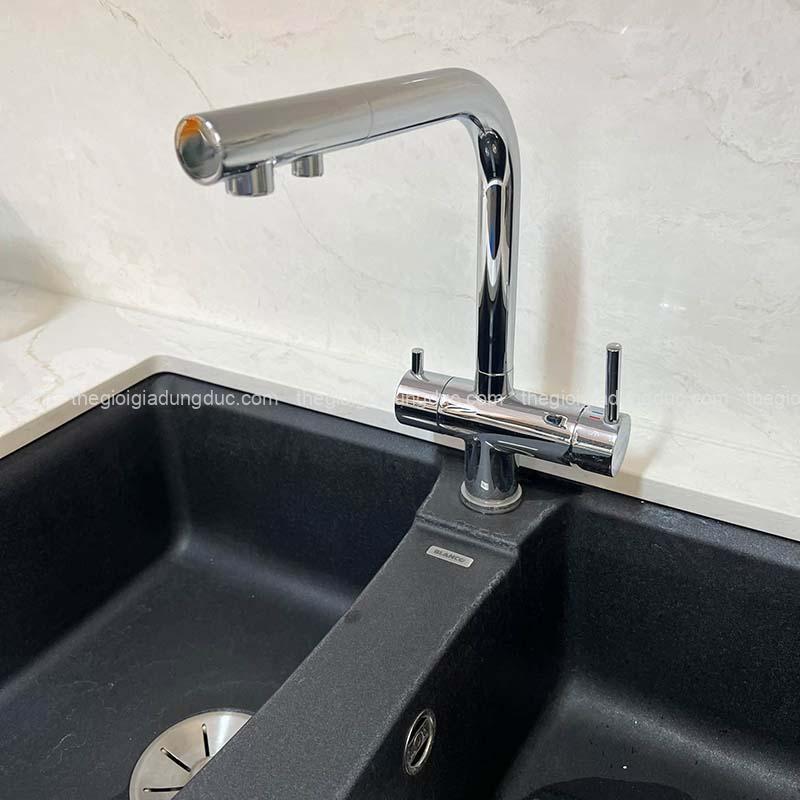 voi-rua-bat-blanco-fontas-ii-chrome-523128 (2) Vòi rửa bát Blanco Fontas II Chrome 523128
