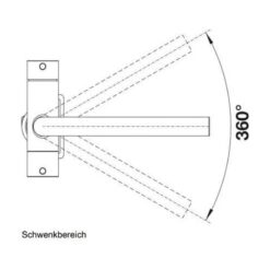 Vòi rửa bát Blanco Fontas II Chrome 523128