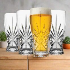 Bộ 4 cốc bia pha lê Godinger Dublin 473ml