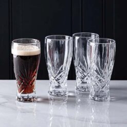 Bộ 4 cốc bia pha lê Godinger Dublin 473ml