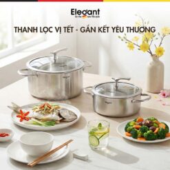 Bộ nồi Elegant Phoenix-01 5 món