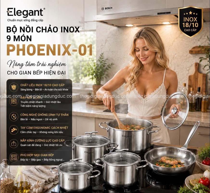 bo-noi-elegant-phoenix-01-5-mon (7) Bộ nồi Elegant Phoenix-01 5 món