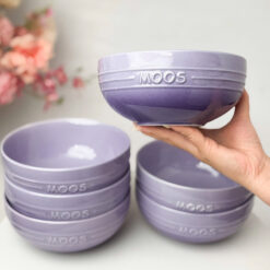 Set 6 đĩa phẳng Moos 22cm