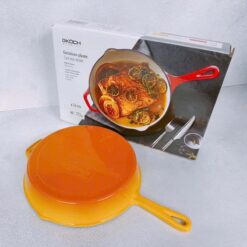 Chảo gang cán dài GKÖCH FR26H 26cm