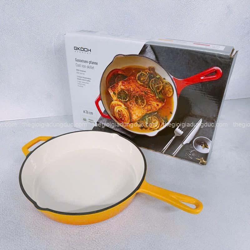 chao-gang-can-dai-gkoch-fr26h-26cm (3) Chảo gang cán dài GKÖCH FR26H 26cm
