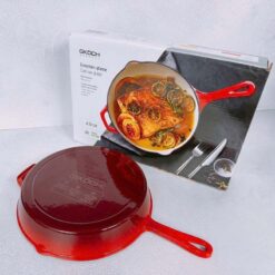 Chảo gang cán dài GKÖCH FR26H 26cm