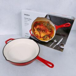Chảo gang cán dài GKÖCH FR26H 26cm