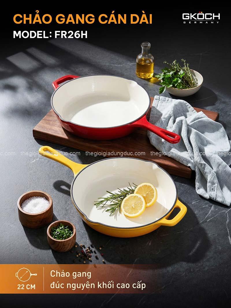chao-gang-can-dai-gkoch-fr26h-26cm (5) Chảo gang cán dài GKÖCH FR26H 26cm