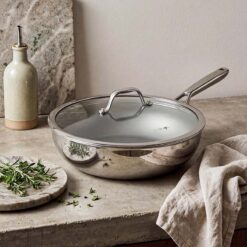 Chảo xào inox không dính vi điểm OYATTON