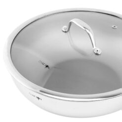 Chảo xào inox không dính vi điểm OYATTON