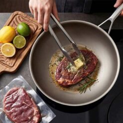 Chảo xào inox không dính vi điểm OYATTON