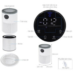 Máy lọc không khí Cuckoo CAC-AF1110FW/WHCKV