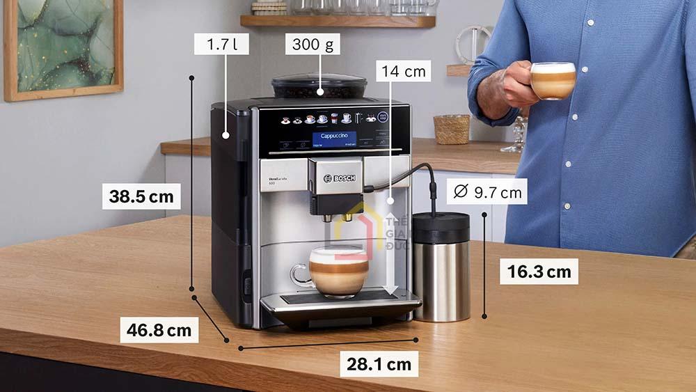 Máy pha cà phê tự động Bosch TIS65621RW