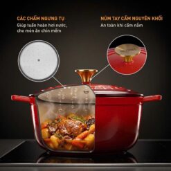 Nồi gang GKÖCH CR22I 22cm