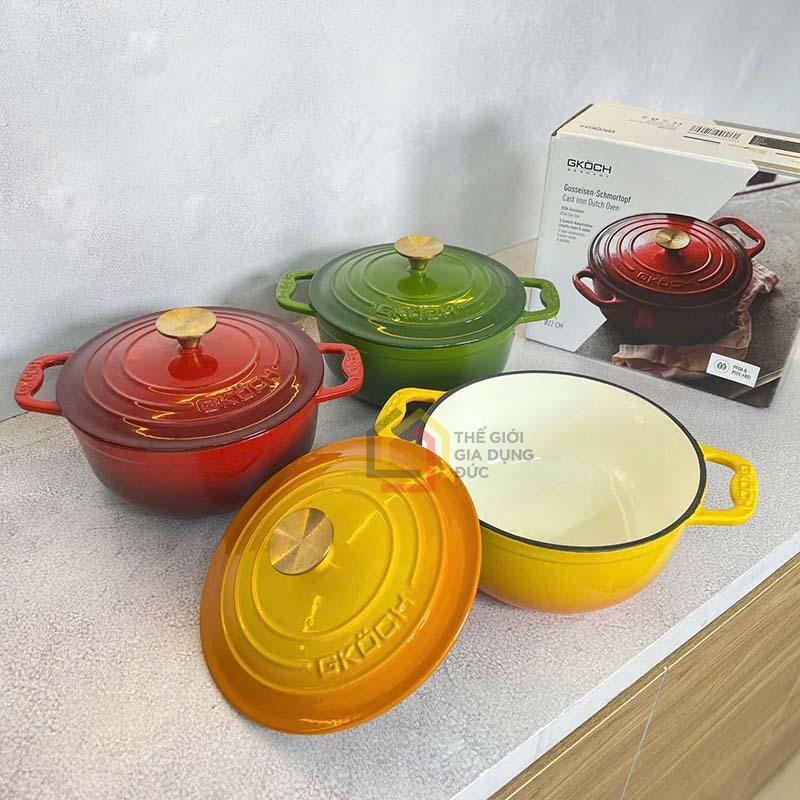 noi-gang-gkoch-cr22i-22cm (4) Nồi gang GKÖCH CR22I 22cm