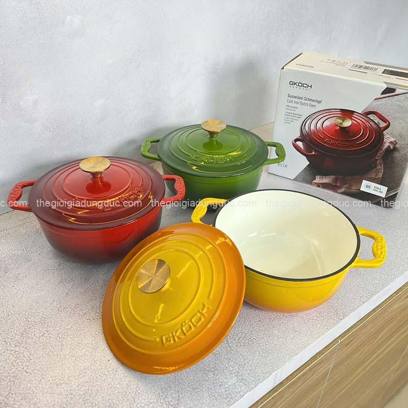 noi-gang-gkoch-cr22i-22cm (4) Nồi gang GKÖCH CR22I 22cm