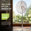 Quạt đứng kim loại GKÖCH W-FGS1808 18