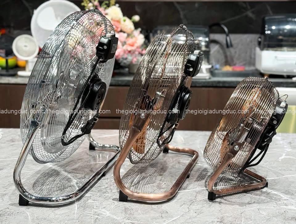 quat-san-huster-50cm (4) Quạt sàn Huster 50cm màu bạc