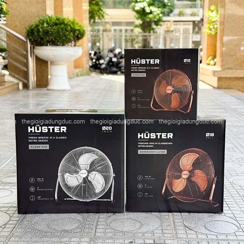 quat-san-huster-50cm (5) Quạt sàn Huster 50cm màu bạc