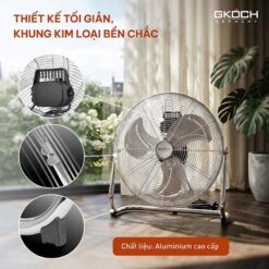 Quạt sàn kim loại GKÖCH W-FF1815G 18