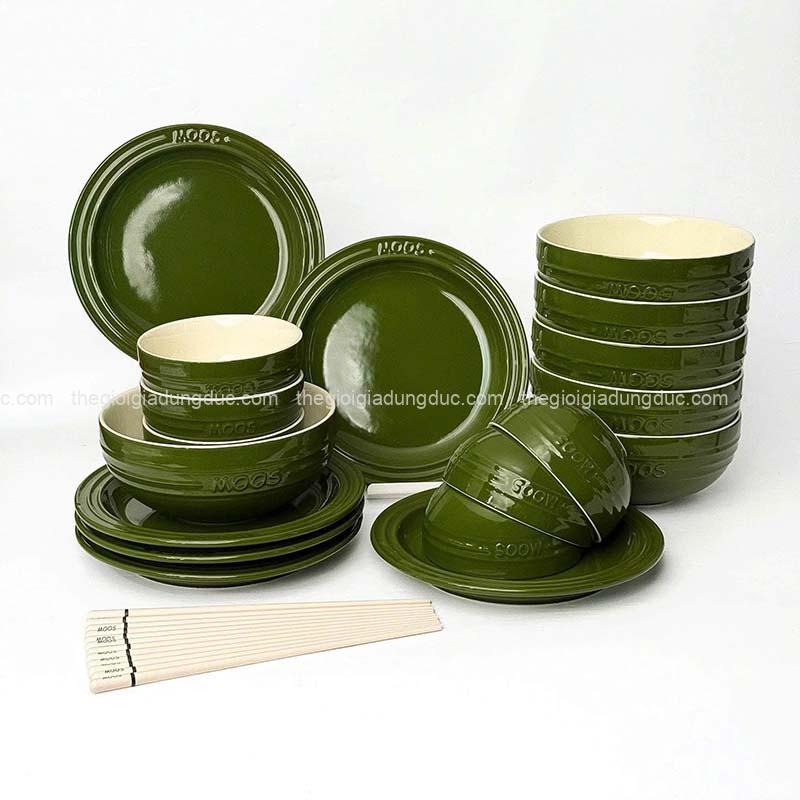set-6-bat-com-bat-pho-dia-phang-moos (1) Combo 6 bát cơm, 6 bát phở, 6 đĩa sứ Moos