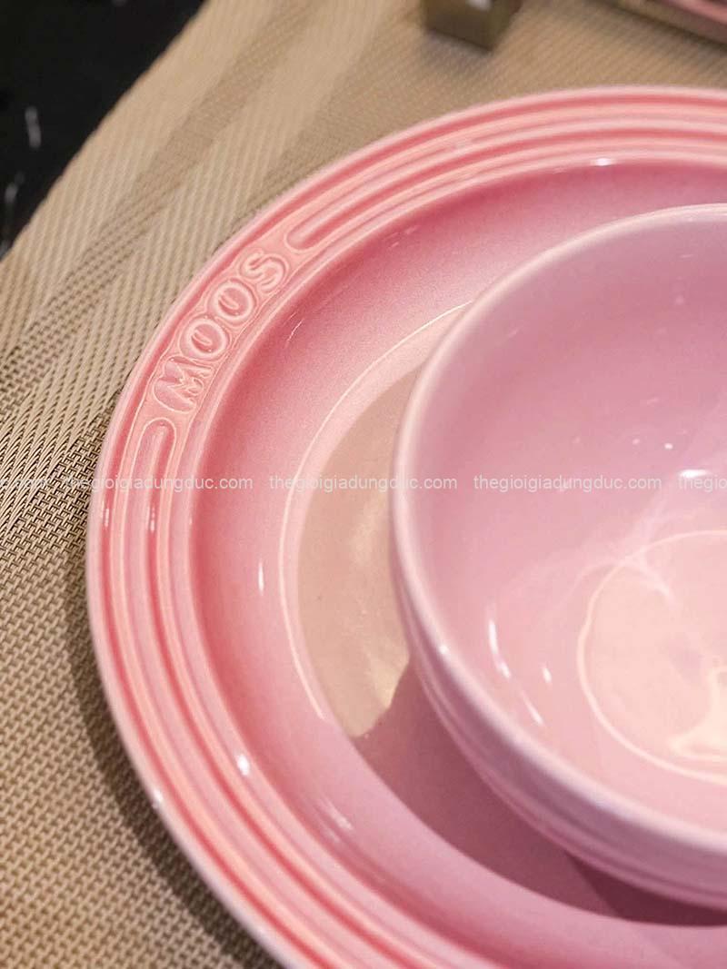 set-6-bat-com-bat-pho-dia-phang-moos (4) Combo 6 bát cơm, 6 bát phở, 6 đĩa sứ Moos