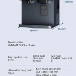 Máy lọc nước Tineco Hydrate One Ice Master