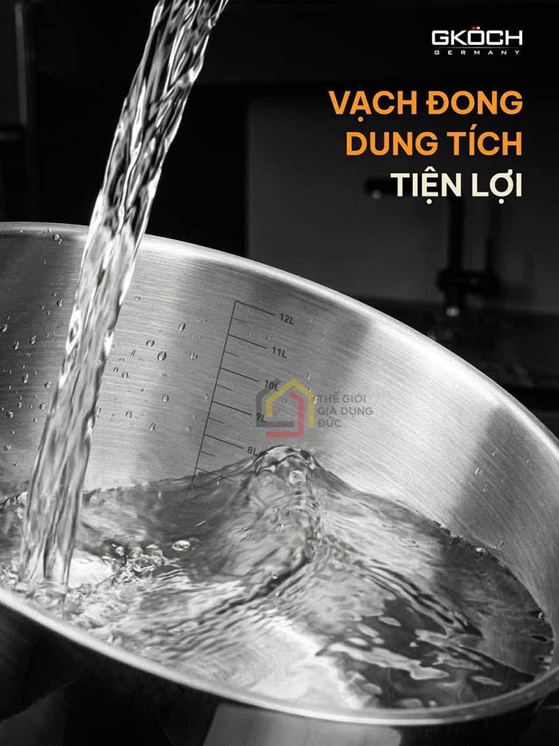 noi-canh-kem-xung-hap-gkoch-12l (4) Nồi canh kèm xửng hấp GKÖCH 12L