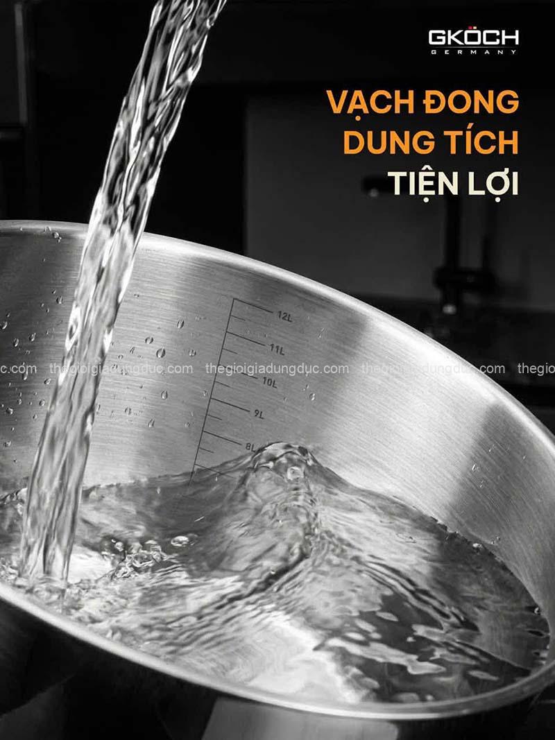 noi-canh-kem-xung-hap-gkoch-12l (4) Nồi canh kèm xửng hấp GKÖCH 12L
