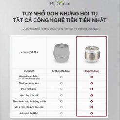 Nồi cơm điện cao tần Cuckoo CRP-EHS0309F