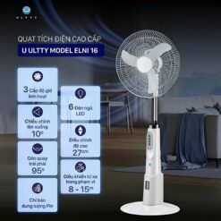 Quạt tích điện dáng đứng U Ultty ELNI 16