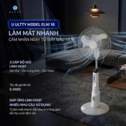 Quạt tích điện dáng đứng U Ultty ELNI 16