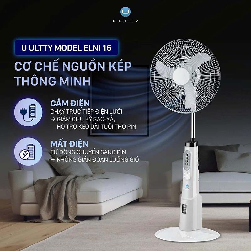 quat-tich-dien-dang-dung-u-ultty-elni-16 (7) Quạt tích điện dáng đứng U Ultty ELNI 16