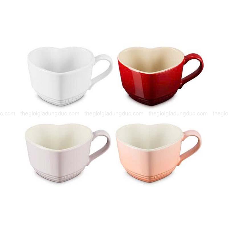 set-4-coc-le-creuset-hinh-tim-220ml (1) Set 4 cốc Le Creuset hình tim 220ml