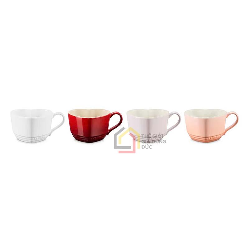 set-4-coc-le-creuset-hinh-tim-220ml (2) Set 4 cốc Le Creuset hình tim 220ml