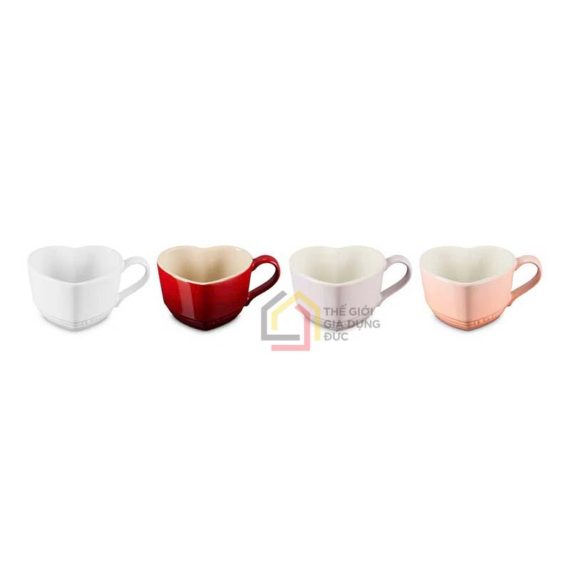set-4-coc-le-creuset-hinh-tim-220ml (5) Set 4 cốc Le Creuset hình tim 220ml