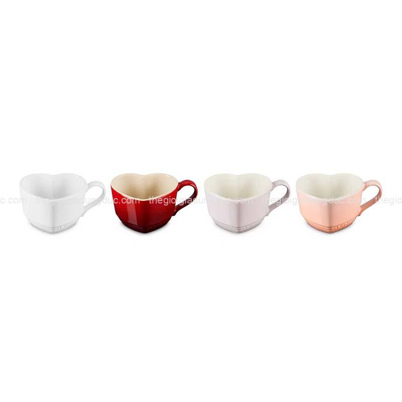set-4-coc-le-creuset-hinh-tim-220ml (5) Set 4 cốc Le Creuset hình tim 220ml