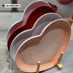 Set 4 đĩa Le Creuset hình tim 23cm