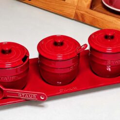 Set hũ đựng gia vị Staub kèm khay