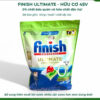 Viên rửa bát hữu cơ Finish Ultimate Eco 0% 45 viên