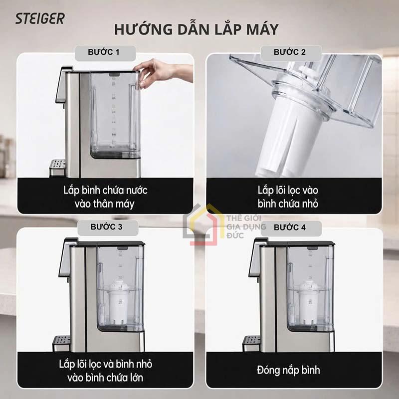 Bình thủy điện Steiger STG-270H 2,7L