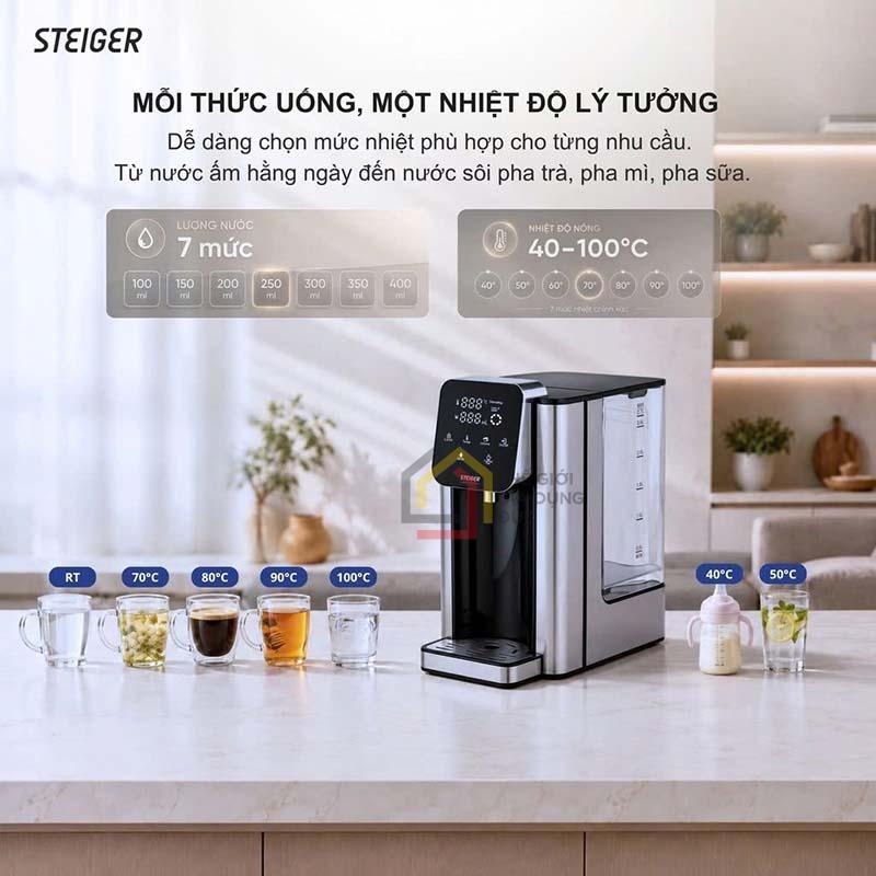 Bình thủy điện Steiger STG-270H 2,7L