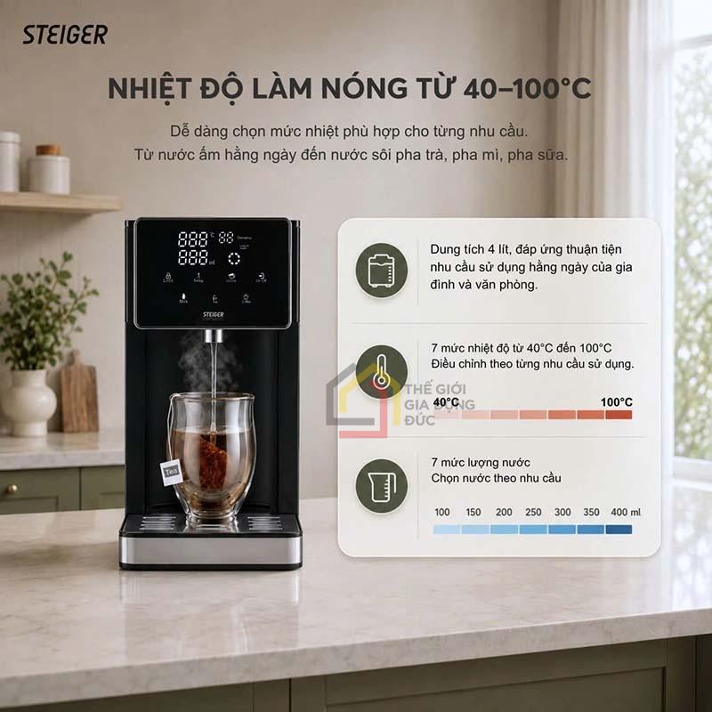 Bình thủy điện Steiger STG400-H