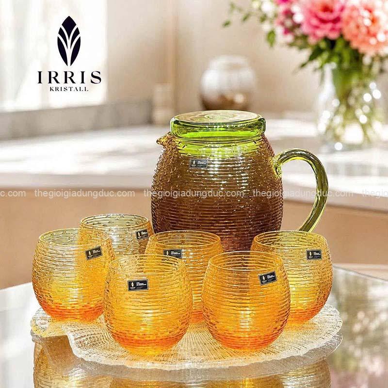 bo-6-coc-thuy-tinh-pha-le-300ml-va-binh-thuy-tinh-irris-volor-1-7l (10) Bộ 6 cốc thủy tinh pha lê 300ml và bình thủy tinh Irris Volor 1.7L