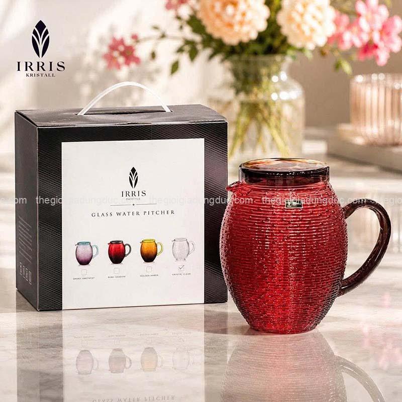 bo-6-coc-thuy-tinh-pha-le-300ml-va-binh-thuy-tinh-irris-volor-1-7l (7) Bộ 6 cốc thủy tinh pha lê 300ml và bình thủy tinh Irris Volor 1.7L