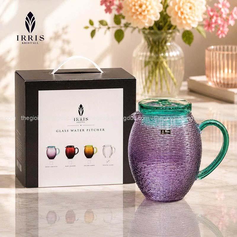 bo-6-coc-thuy-tinh-pha-le-300ml-va-binh-thuy-tinh-irris-volor-1-7l (9) Bộ 6 cốc thủy tinh pha lê 300ml và bình thủy tinh Irris Volor 1.7L